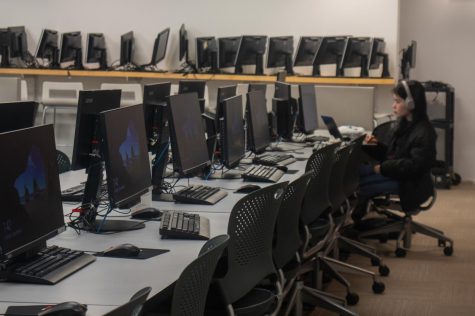 The Sawyer computer lab