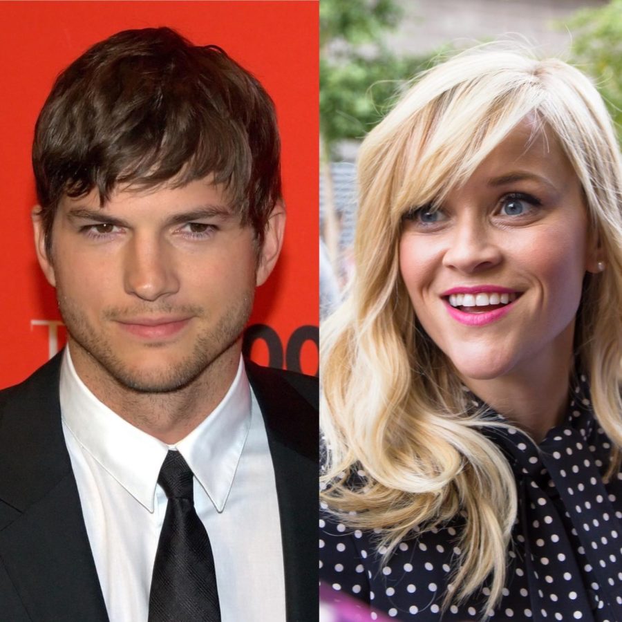 Stars of the new movie Your Place or Mine, Ashton Kutcher and Reese Witherspoon.