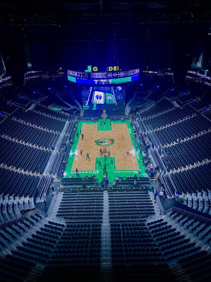 TD Garden before a Celtics game