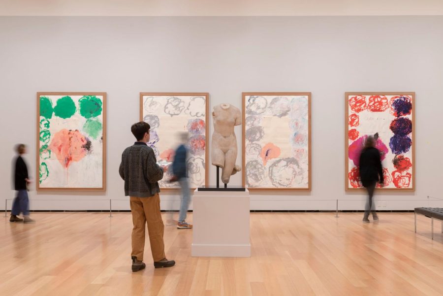New+Cy+Twombly+exhibit+brings+contemporary+art+to+the+MFA.
