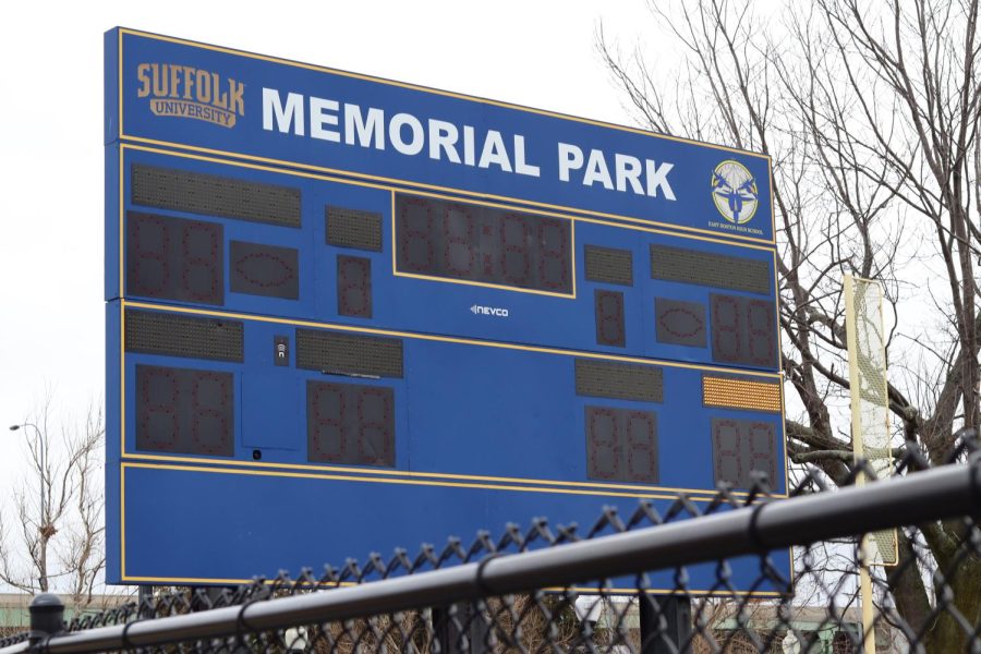 East Boston Memorial Park, the home of Suffolk softball