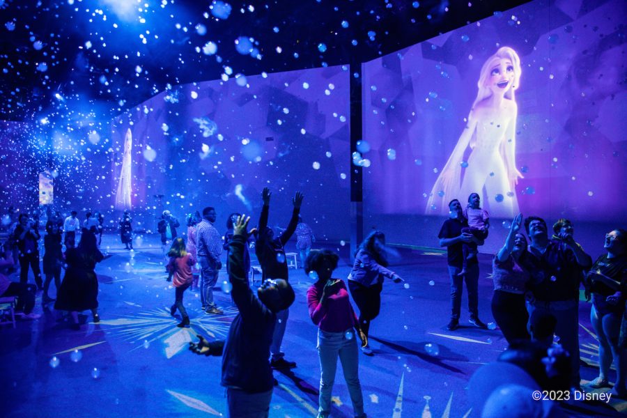 Take a magic carpet ride at the Disney Animation: Immersive Experience