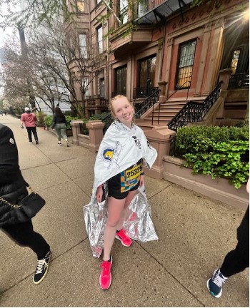 Womens soccers Rochelle Casey runs her first Boston Marathon