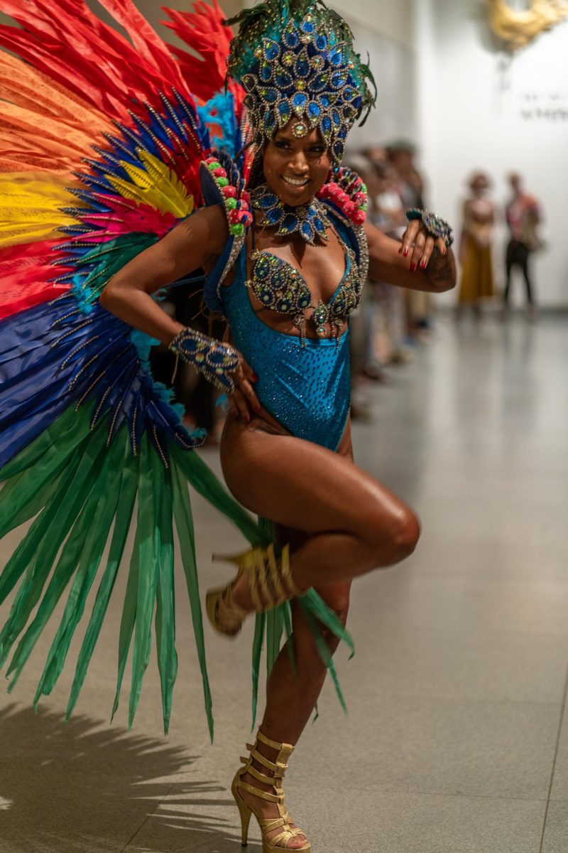A performer at the MFA’s Latinx Heritage Night on Sept.21st.