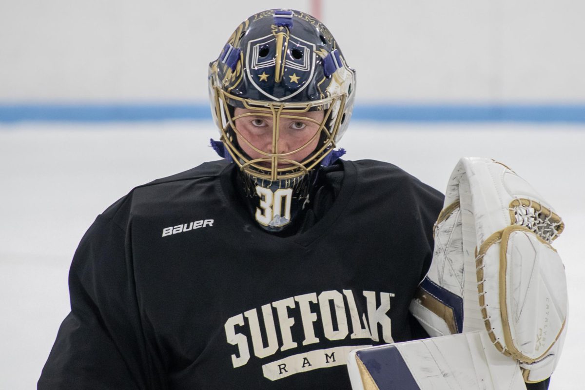 Goaltender Lily ONeil at practice on Oct. 13.