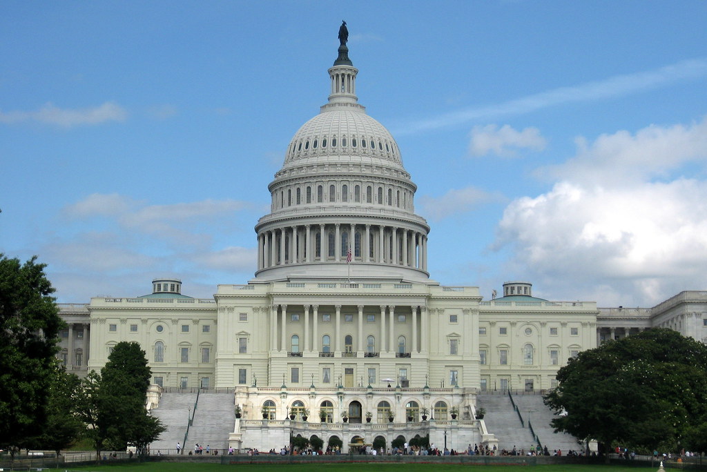 Capitol Hill: U.S Capitol building in Washington D.C. 