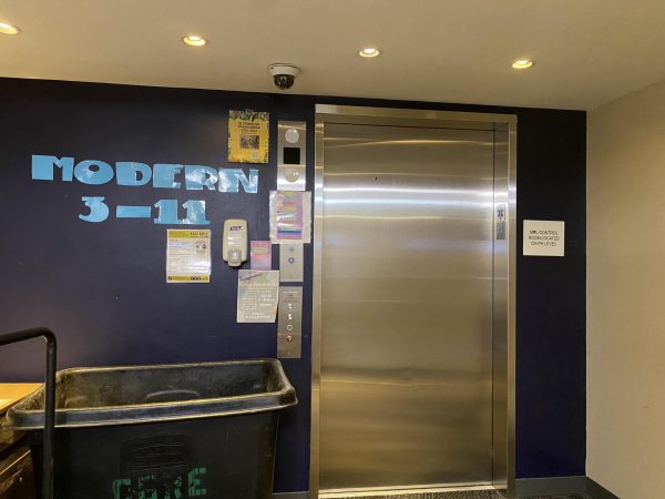 Modern Theater Residence Halls elevator has been out of commission for seven weeks.