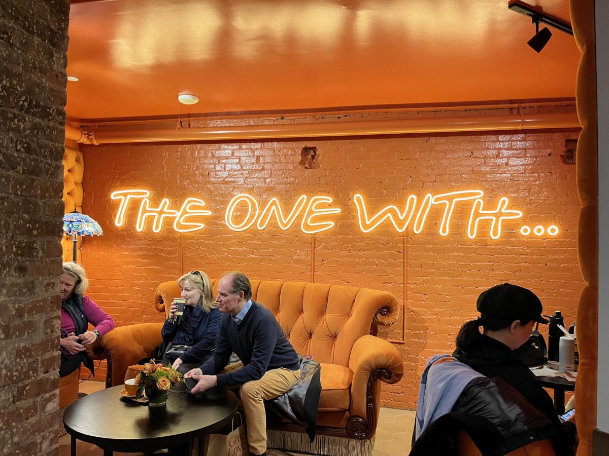 Central Perk Coffeehouse in Boston pays homage to Matthew Perry in