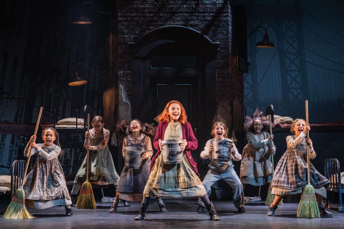 The Orphans in the North American Tour of ANNIE.