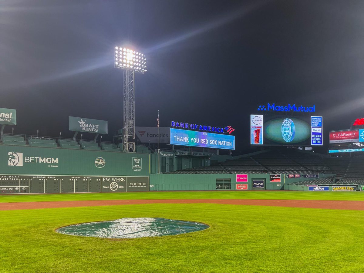 Fenway+Park+after+a+Boston+Red+Sox+game+against+the+Tampa+Bay+Rays+on+Sept.+27.