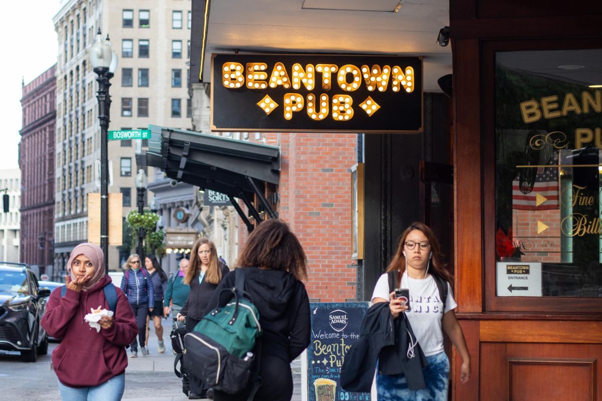 The Beantown Pub operates on the first floor of Suffolk's latest purchase and prospective residence hall for the 2026-2027 academic year.