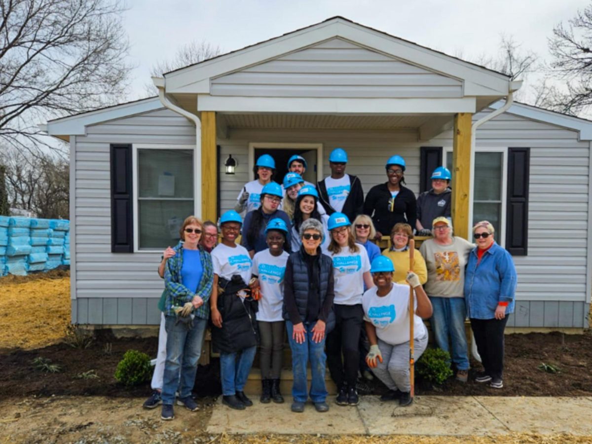 Courtesy of Avery Martin, Group photo of Alternative Spring Break 2024 program that volunteered in Maryland.