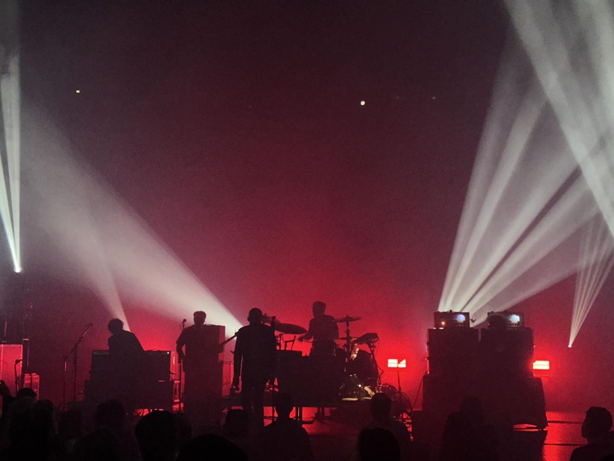 The Jesus and Mary Chain taking over the stage at their show at The Orpheum Oct. 2.