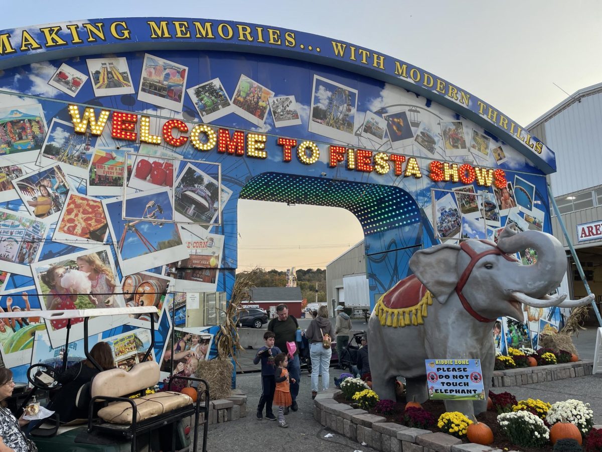 The annual Topsfield Fair welcoming guests.