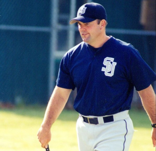 Cary McConnell during his tenure as head coach of the Suffolk baseball team.