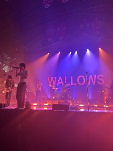 Wallows performs at Northeastern University, Nov 7, 2024.