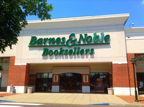 a Barnes and Noble bookstore front 