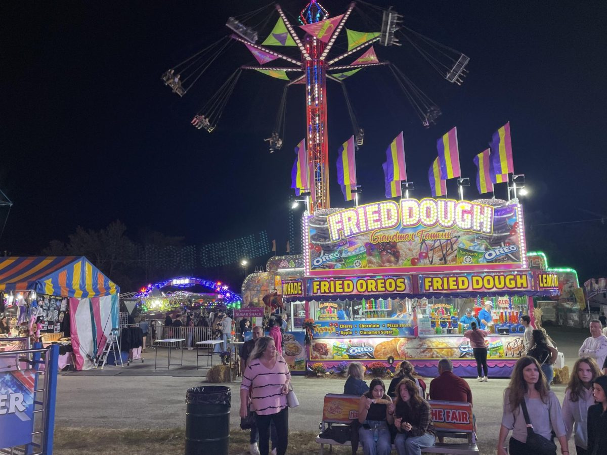 Friends and families enjoying the North Shore's Topsfield Fair.