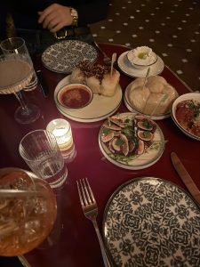 The appetizers at Capri, Boston's new restaurant in the South End. 