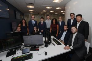 The Finance and Investment club’s Executive Board and analysts. (courtesy of Zena Fitzgerald)