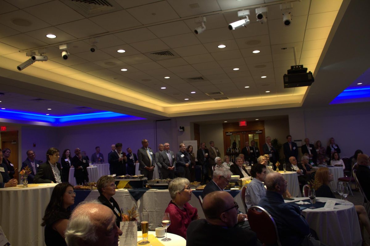 Over 100 people attended John Nucci's retirement party Sept. 30.