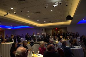 Over 100 people attended John Nucci's retirement party Sept. 30.