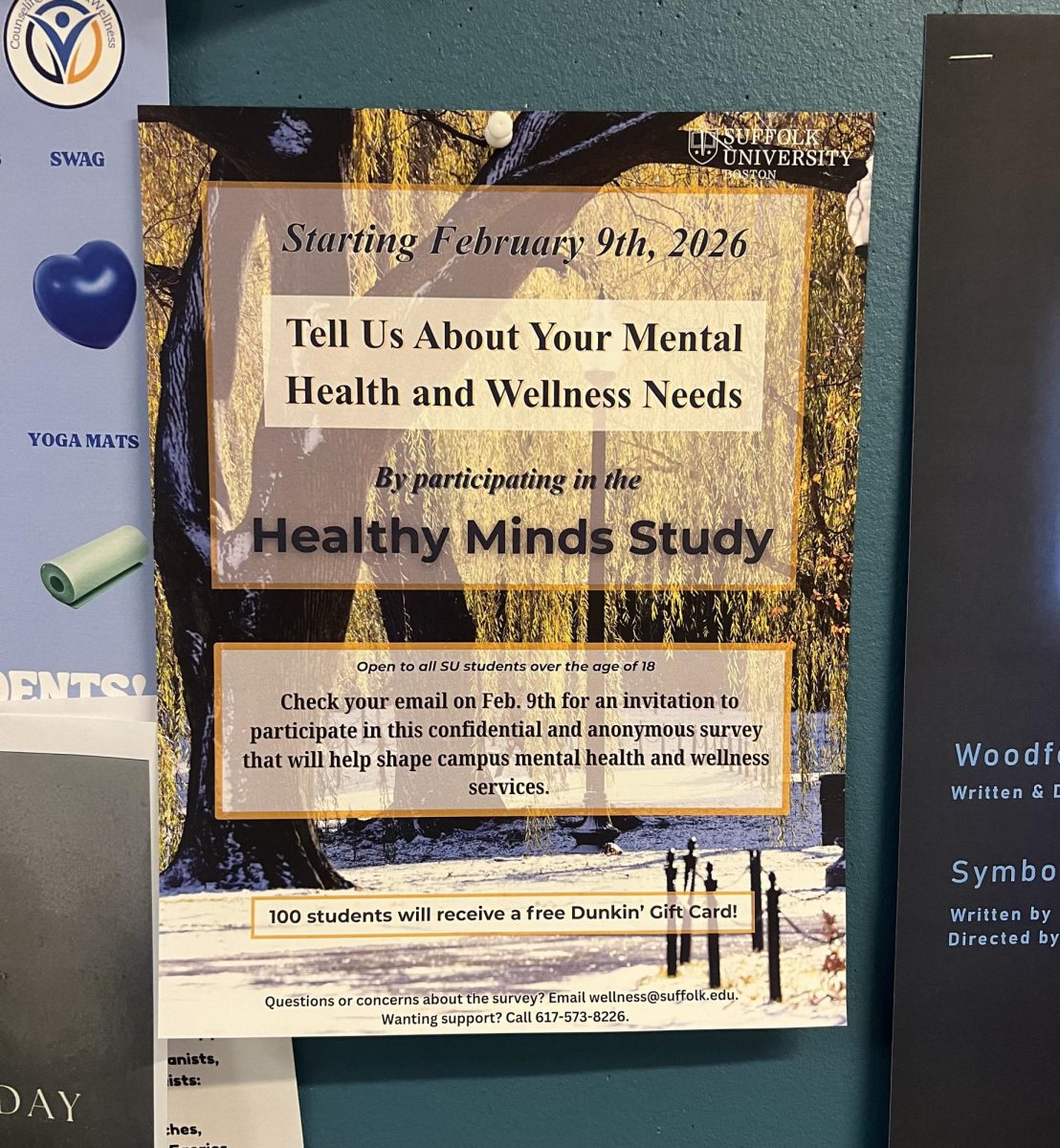 Healthy Minds Study flyer.