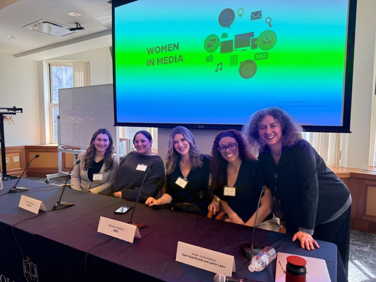 Women in Media panelists.