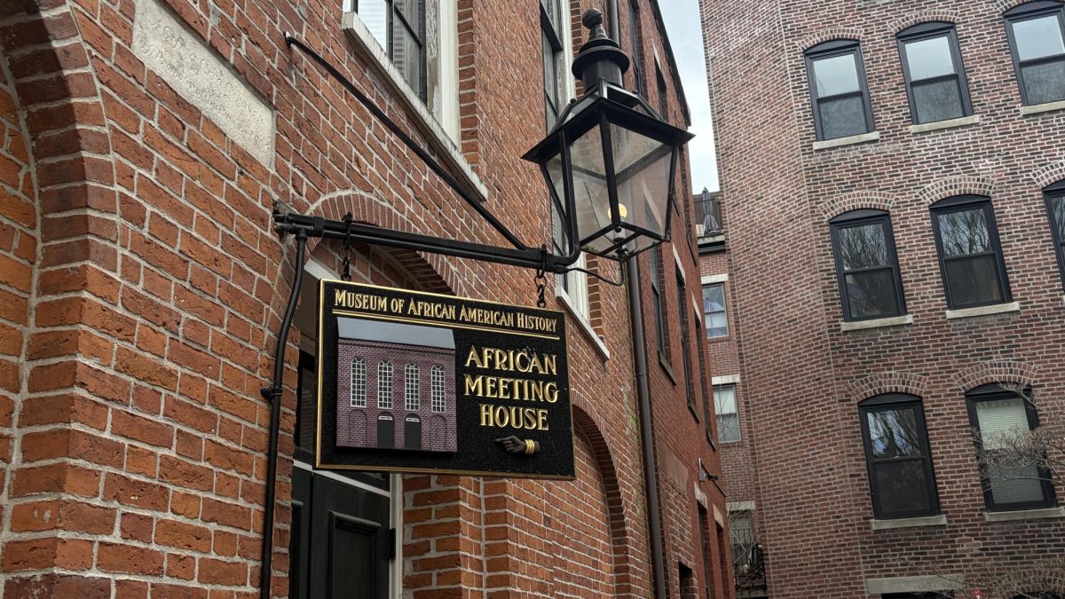 The Museum of African American History's African Meeting House in Beacon Hill.
