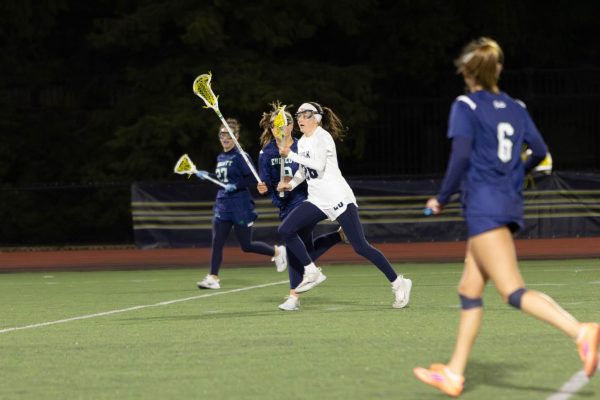 Bridget O'Leary vs. Endicott College on March 25.
